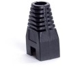 XtendLan RJ45 Steckerschutz schwarz (Aussparung)