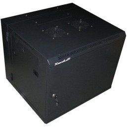 XtendLan 9U/600x550, na zeď, dvoudílný, plné dveře