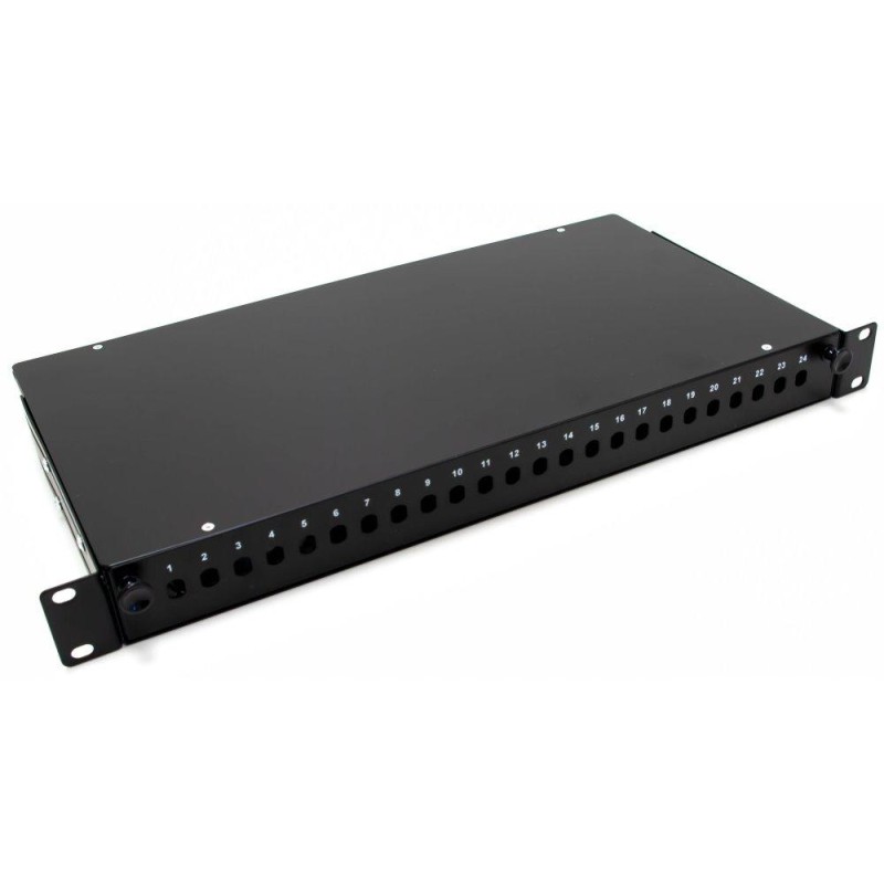 XtendLan 19" optický rozvaděč, 24 portů ST/FC, výsuvný