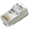 XtendLan STP RJ45 CAT5e Stecker, verseilt, geschirmt, rund, 50u