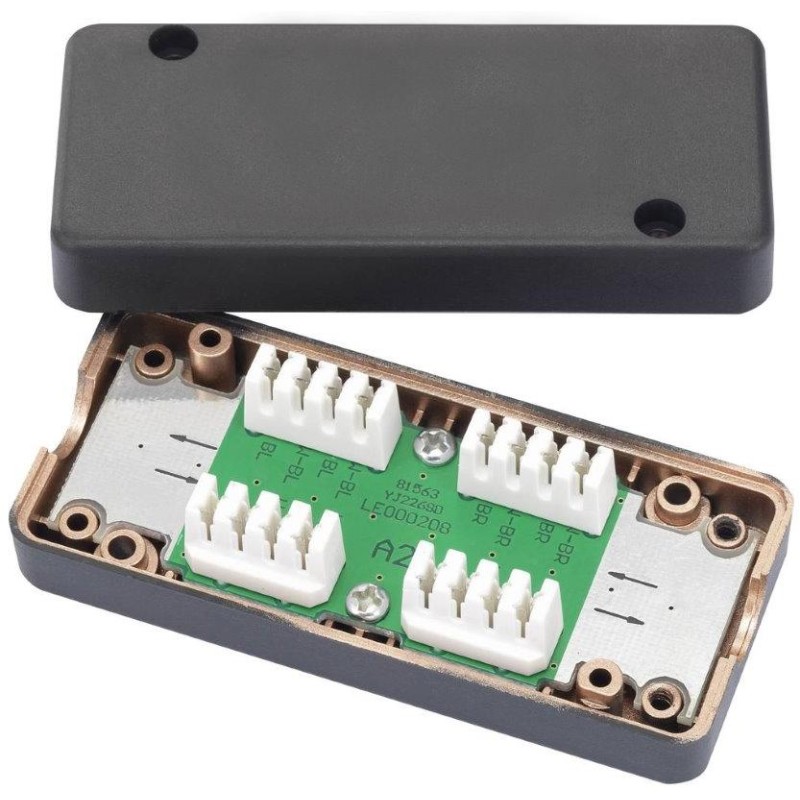 XtendLan Propojovací box, narážecí, CAT6, nestíněný