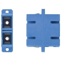 XtendLan SC-SC duplex adaptér SM, modrý, do optických rozvaděčů