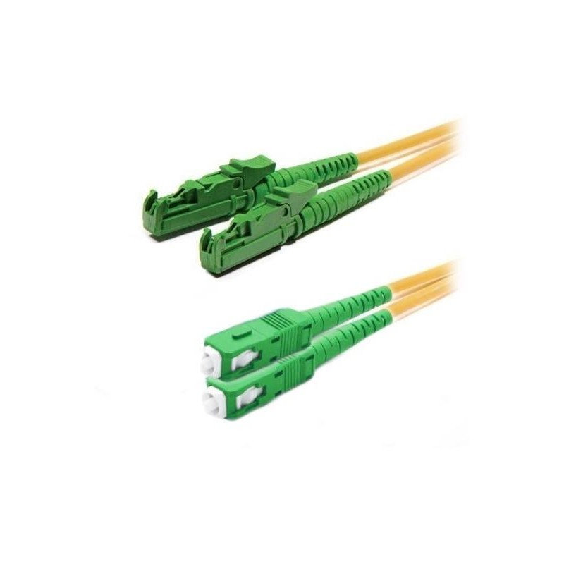 XtendLan FO patch E2000/APC-SC/APC 5m 9/125 duplex, LS0H, G.652d