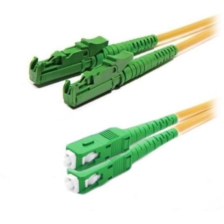 XtendLan FO patch E2000/APC-SC/APC 5m 9/125 duplex, LS0H, G.652d
