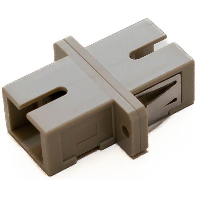 XtendLan SC-SC simplex adapter MM, šedý, do optických rozvaděčů