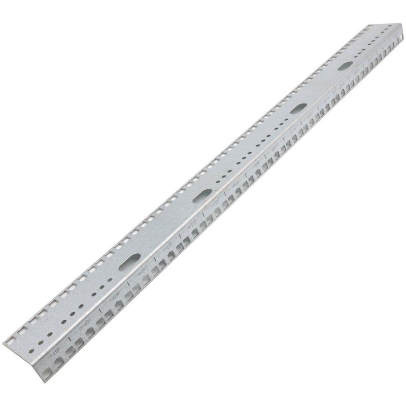 XtendLan Vertikální montážní lišta Telco 18U, pro servery šíře 480mm, stříbrná