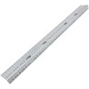 XtendLan Vertical mounting rail Telco 18U, for servers 480mm wide, silver