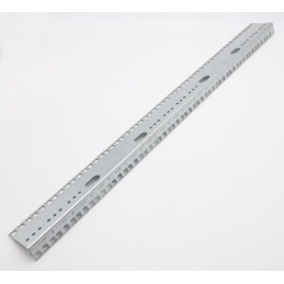 XtendLan Vertikální montážní lišta Telco 18U, pro servery šíře 480mm, stříbrná
