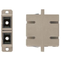 XtendLan SC-SC duplex adapter MM, šedý, do optických rozvaděčů