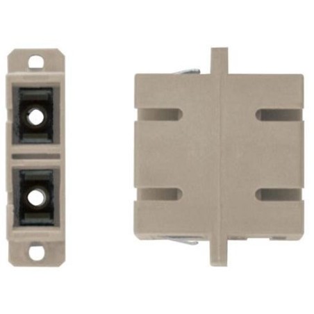 XtendLan SC-SC duplex adapter MM, šedý, do optických rozvaděčů