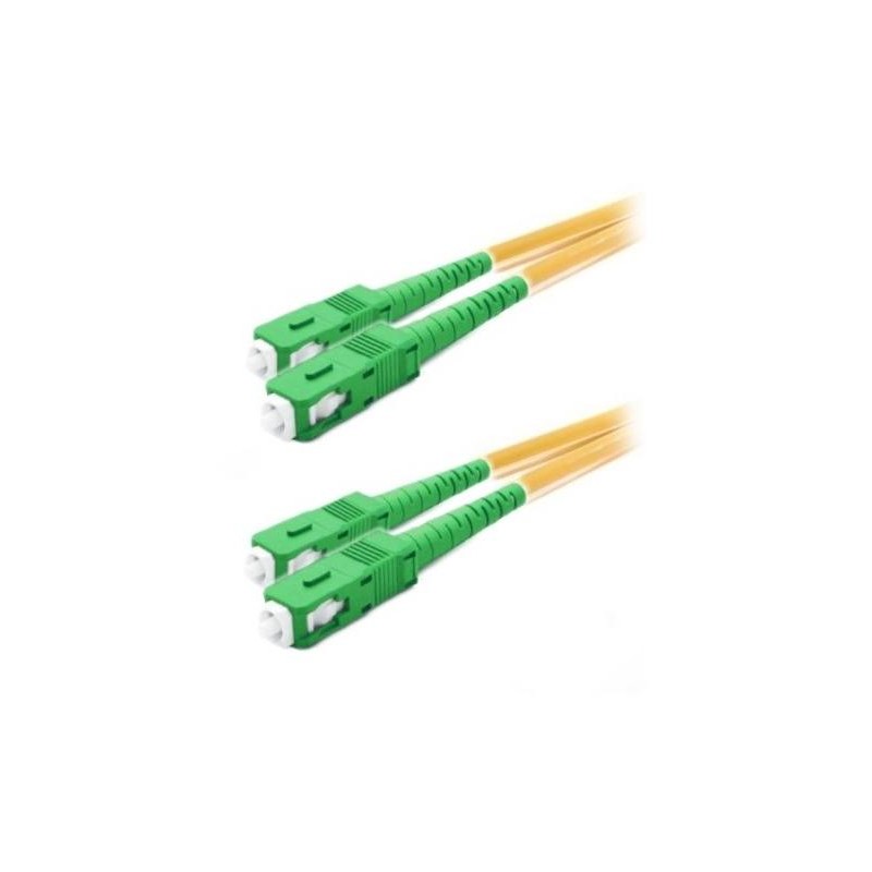 XtendLan FO patch SC/APC-SC/APC 10m 9/125 duplex, G.652d, LS0H