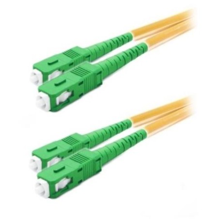 XtendLan FO patch SC/APC-SC/APC 10m 9/125 duplex, G.652d, LS0H