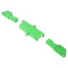 XtendLan E2000-E2000 Simplex-Adapter SM, APC, grün, für optische Verteilerrahmen