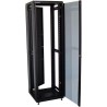 XtendLan 42U/600x1000 rackmount, black, glass door, solid back