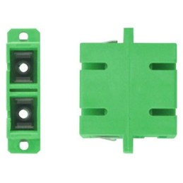 XtendLan SC-SC duplex adaptér SM, APC , zelený, do optických rozvaděčů