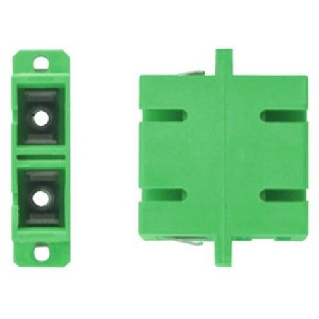 XtendLan SC-SC duplex adaptér SM, APC , zelený, do optických rozvaděčů