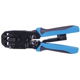 XtendLan Kleště krimpovací profi s ráčnou RJ45, RJ12, RJ11