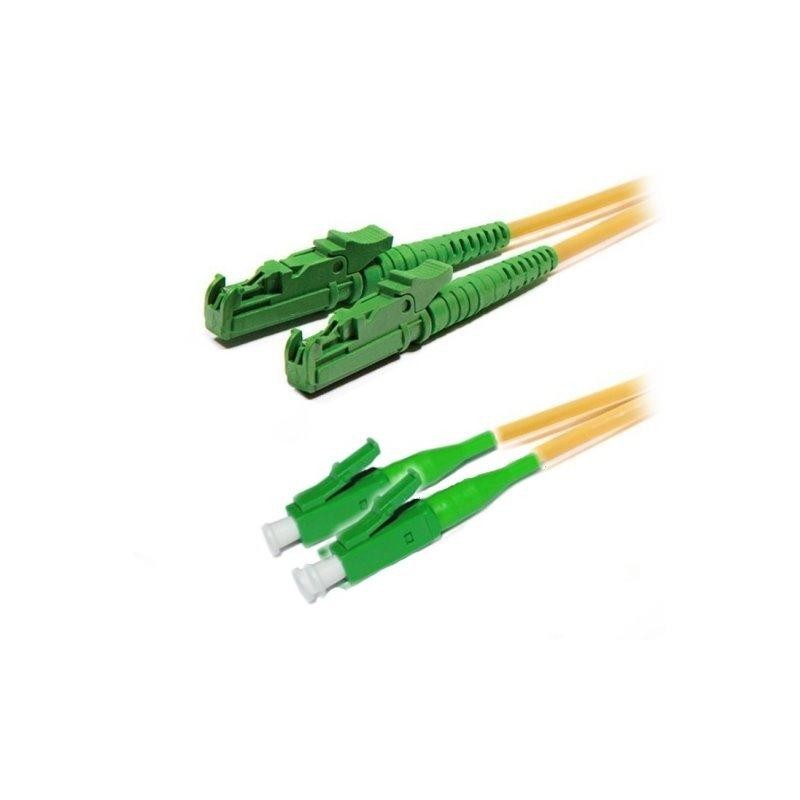 XtendLan FO patch E2000/APC-LC/APC 3m 9/125 duplex, LS0H, G.652d
