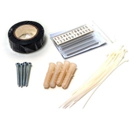 XtendLan plastový rozvaděč pro 24 svarů, 24 pigtailů, 2 kabelové porty, odklopná dvířka