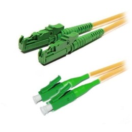 XtendLan FO patch E2000/APC-LC/APC 1m 9/125 duplex, LS0H, G.652d
