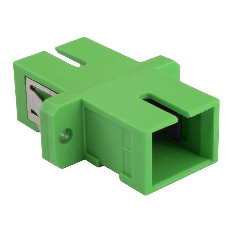 XtendLan SC-SC simplex adapter SM, APC, zelený, do optických rozvaděčů
