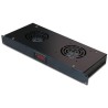 XtendLan Ventilation for 1U position, thermostat, 2 fans, depth 200mm EK