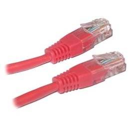 XtendLan Patch kabel Cat 6 UTP 0,5m - červený