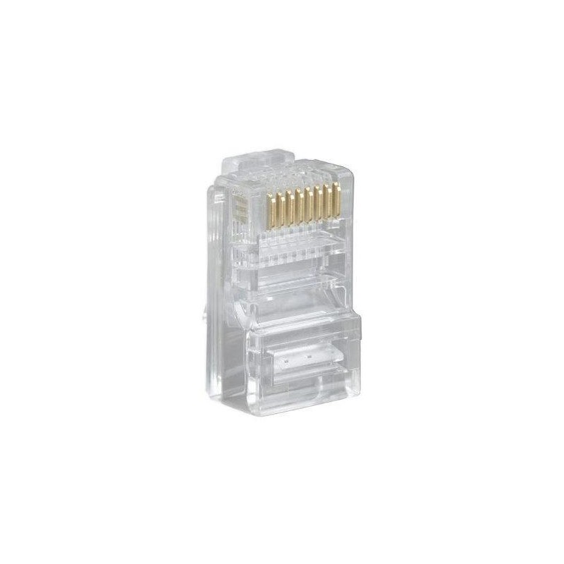 XtendLan Konektor UTP RJ45 CAT6, drát 50u