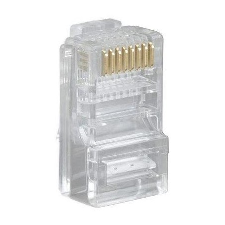 XtendLan Konektor UTP RJ45 CAT6, drát 50u