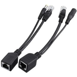 XtendLan POE-PAS, Power-over-Ethernet sada, 100Mb, černá