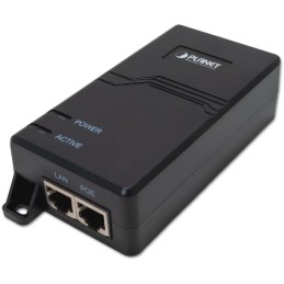 Planet POE-163 PoE injektor IEEE802.3at, 30W, 1000Base-T, na zeď