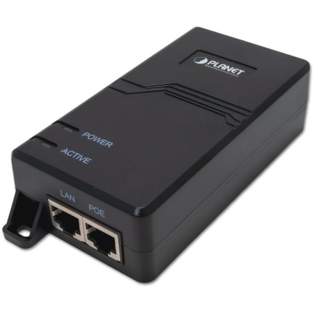 Planet POE-163 PoE injektor IEEE802.3at, 30W, 1000Base-T, na zeď