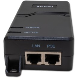 Planet POE-163 PoE injektor IEEE802.3at, 30W, 1000Base-T, na zeď