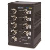 Planet ISW-800T-M12 wodoodporny przemysłowy przełącznik, 8x 10/100Mbps M12, ESD, DIN, IP67, -40~75°C, 12-48VDC