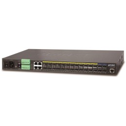 Planet MGSW-28240F Metro L3 switch, 14x1Gb SFP, 10x2.5Gb SFP+, 4x10Gb SFP, 36-60VDC, -40~75°C