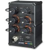 Planet IGS-604HPT-RJ vodotěsný průmyslový switch, 6x1Gb, 4x PoE 802.3at 140W, 48-56VDC, -40~75°C, IP67, EN50155