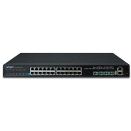 Planet SGS-6341-24T4X L3 switch, 24x1Gb, 4x10Gb SFP+, HW/IP stack, VSF/Cluster