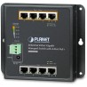 Planet WGS-804HPT flacher L2-Switch, 8x1Gb, 4x PoE 802.3at 144W, 48-54VDC, -40~75°C, IP30, lüfterlos