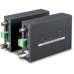 Planet VF-101G-KIT opto konvertor, 1x video (AHD/TVI/CVI/CVBS), 1x RS-485, singlemode (ST), pár