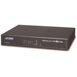 Planet VC-234G, Ethernet VDSL2 konvertor, 4x 1000Base-T, master/slave, profil 30a, G.993.5 Vectoring, G.INP