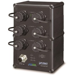Planet IGS-5227-6T vodotěsný průmyslový L3 switch, 6x1Gb, 9-48VDC, -40~75°C, IP67, EN50155