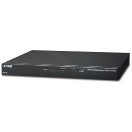 Planet IPX-2200, IP PBX, SIP Proxy, 2x slot pro moduly, IVR, 200/60 uživatelů, DID, BLF, FAX, Skype-SIP, VPN, CZ