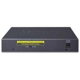 Planet GSD-604HP PoE switch 1Gbps, 6xTP, 4xPoE 802.3at/af 30W/55W, fanless