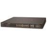 Planet GS-4210-16P4C L2 switch, 20x1Gb, 4x1Gb SFP, 16x PoE 802.3at 220W