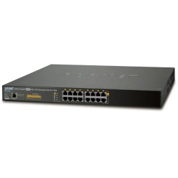 Planet UPOE-800G Ultra PoE+ injektor, 8 portů, Gigabit, 802.3bt 400W (90W/port), scheduler+watchdog