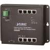 Przełącznik L4 Planet WGS-4215-8T2S płaski, 8x1Gb, 2x1Gb SFP, 12-48VDC/24VAC, -40~75°C, IP30, bezwentylatorowy