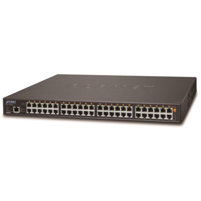 Planet UPOE-2400G Ultra PoE+ injektor, 24 portů, Gigabit, IEEE 802.3bt 800W (95W/port), scheduler+watchdog