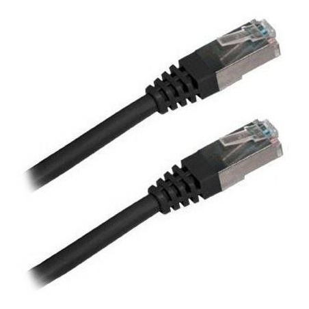 XtendLan Patch kabel Cat 5e FTP 0,5m - černý
