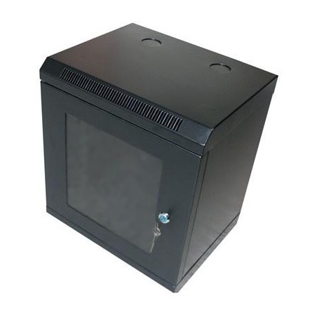 XtendLan Skříň 10", 12U, 280x350, černý, prosklený