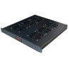 XtendLan Ventilation for 1U position, thermostat, 6 fans, depth 500mm EK